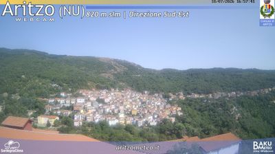 immagine della webcam nei dintorni di Villanova Tulo: webcam Aritzo