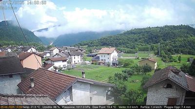 immagine della webcam nei dintorni di Feltre: webcam Arsiè