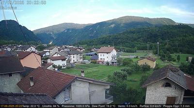 immagine della webcam nei dintorni di Castello Tesino: webcam Arsiè