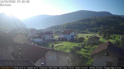 immagine della webcam nei dintorni di Passo di Gobbera: webcam Arsiè