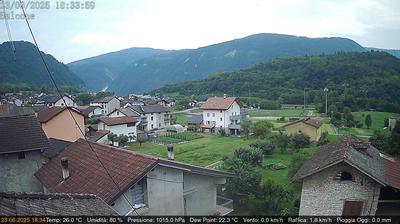 immagine della webcam nei dintorni di Pieve del Grappa: webcam Arsiè