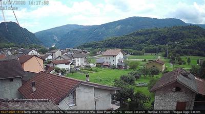 immagine della webcam nei dintorni di Canal San Bovo: webcam Arsiè