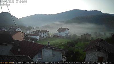 immagine della webcam nei dintorni di Canal San Bovo: webcam Arsiè
