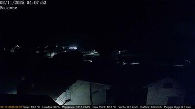 immagine della webcam nei dintorni di Passo di Gobbera: webcam Arsiè