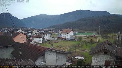 immagine della webcam nei dintorni di Passo Brocon: webcam Arsiè