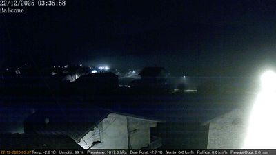 immagine della webcam nei dintorni di Canal San Bovo: webcam Arsiè