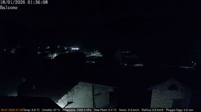 immagine della webcam nei dintorni di Canal San Bovo: webcam Arsiè