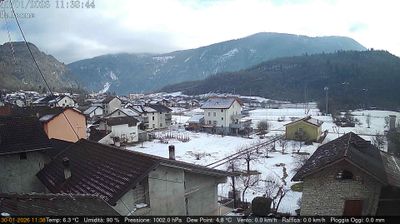 immagine della webcam nei dintorni di Passo Brocon: webcam Arsiè