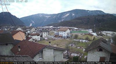 immagine della webcam nei dintorni di Castello Tesino: webcam Arsiè