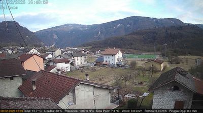 immagine della webcam nei dintorni di Castello Tesino: webcam Arsiè