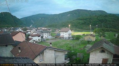 immagine della webcam nei dintorni di Monte Avena: webcam Arsiè