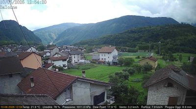 immagine della webcam nei dintorni di Canal San Bovo: webcam Arsiè