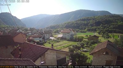 immagine della webcam nei dintorni di Canal San Bovo: webcam Arsiè