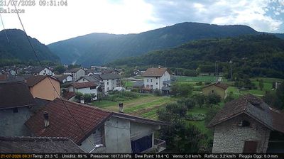 immagine della webcam nei dintorni di Monte Avena: webcam Arsiè