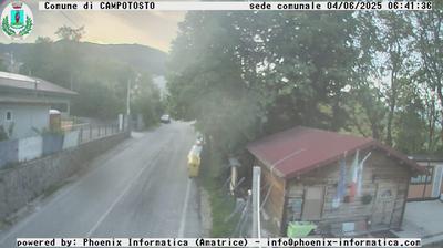 immagine della webcam nei dintorni di Isola del Gran Sasso d'Italia: webcam Campotosto