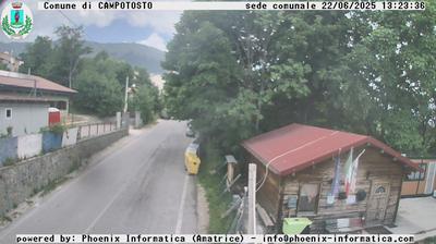 immagine della webcam nei dintorni di Isola del Gran Sasso d'Italia: webcam Campotosto