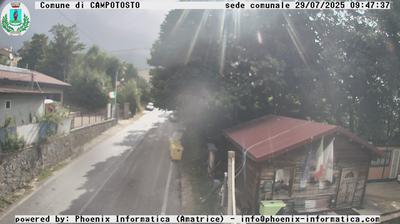 immagine della webcam nei dintorni di Onna: webcam Campotosto