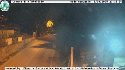 immagine della webcam nei dintorni di Fano Adriano: webcam Campotosto