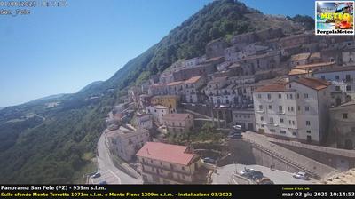 immagine della webcam nei dintorni di Atella: webcam San Fele
