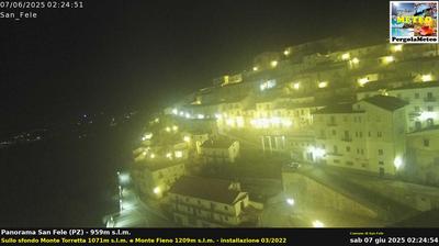 immagine della webcam nei dintorni di Venosa: webcam San Fele