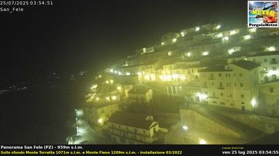 immagine della webcam nei dintorni di Potenza: webcam San Fele