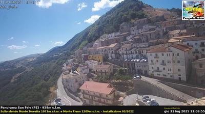 immagine della webcam nei dintorni di Potenza: webcam San Fele