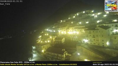 immagine della webcam nei dintorni di Forenza: webcam San Fele