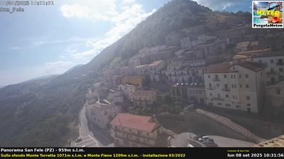 immagine della webcam nei dintorni di Venosa: webcam San Fele