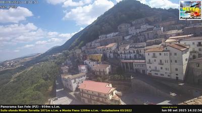 immagine della webcam nei dintorni di Rionero in Vulture: webcam San Fele