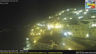 immagine della webcam nei dintorni di Tito: webcam San Fele