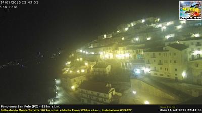 immagine della webcam nei dintorni di Rionero in Vulture: webcam San Fele
