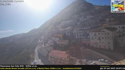 immagine della webcam nei dintorni di Forenza: webcam San Fele