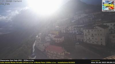 immagine della webcam nei dintorni di Atella: webcam San Fele