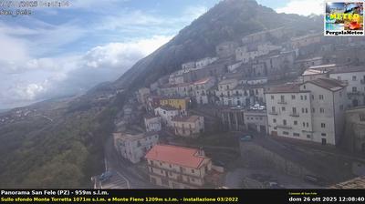 immagine della webcam nei dintorni di Venosa: webcam San Fele