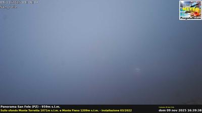 immagine della webcam nei dintorni di Forenza: webcam San Fele