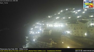 immagine della webcam nei dintorni di Venosa: webcam San Fele