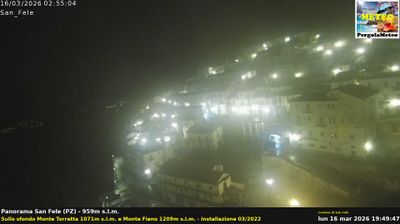 immagine della webcam nei dintorni di Venosa: webcam San Fele