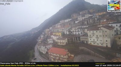 immagine della webcam nei dintorni di Venosa: webcam San Fele