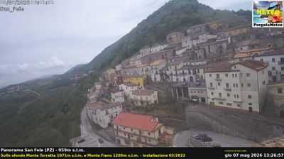 immagine della webcam nei dintorni di Tito: webcam San Fele