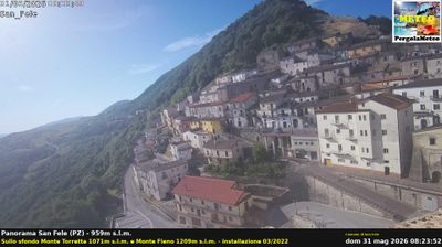 immagine della webcam nei dintorni di Pignola: webcam San Fele
