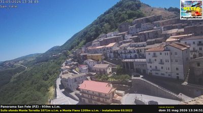 immagine della webcam nei dintorni di Forenza: webcam San Fele
