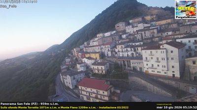 immagine della webcam nei dintorni di Pignola: webcam San Fele