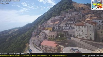 immagine della webcam nei dintorni di Venosa: webcam San Fele