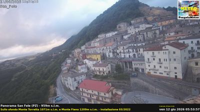 immagine della webcam nei dintorni di Forenza: webcam San Fele