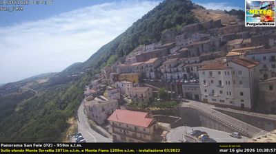 immagine della webcam nei dintorni di Atella: webcam San Fele