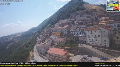 immagine della webcam nei dintorni di Tito: webcam San Fele