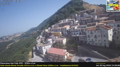 immagine della webcam nei dintorni di Calitri: webcam San Fele
