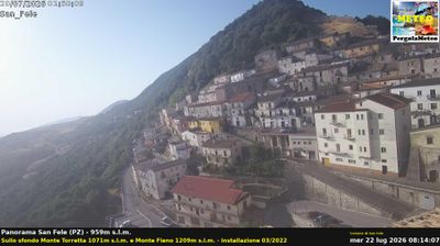 immagine della webcam nei dintorni di Forenza: webcam San Fele