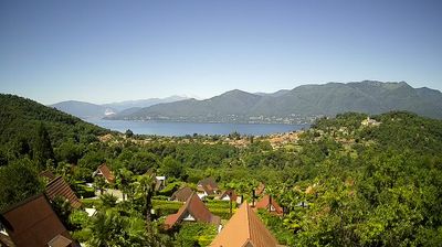 immagine della webcam nei dintorni di Sangiano: webcam Brezzo di Bedero