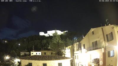 immagine della webcam nei dintorni di Carpegna: webcam San Leo